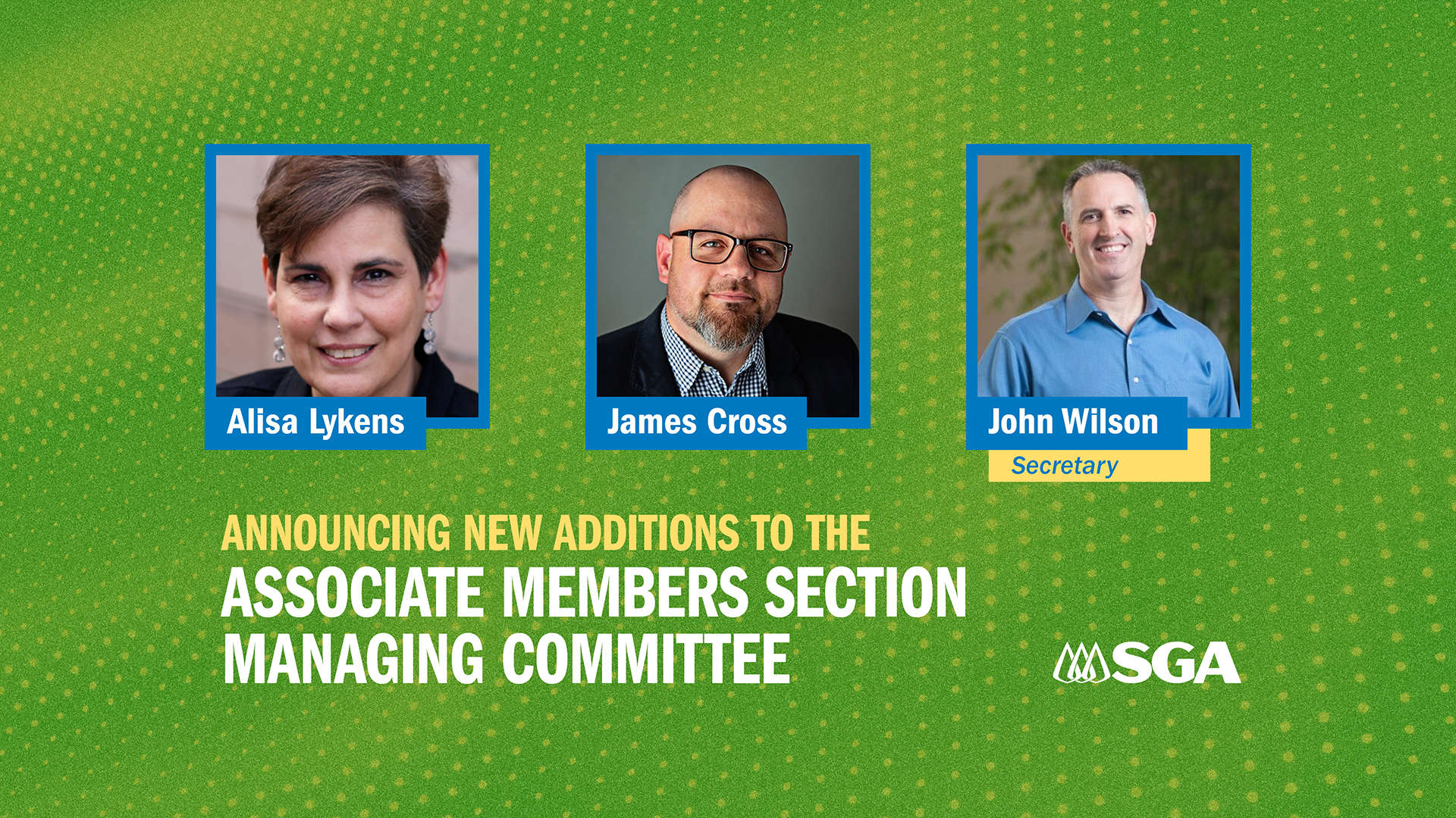 Announcing New Additions to the Associate Members Section