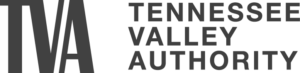 TVA Tennessee Valley Authority logo in gray