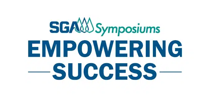 SGA Symposiums logo for Empowering Success